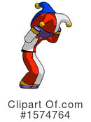 Purple Design Mascot Clipart #1574764 by Leo Blanchette