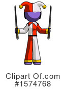 Purple Design Mascot Clipart #1574768 by Leo Blanchette