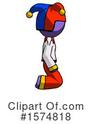 Purple Design Mascot Clipart #1574818 by Leo Blanchette