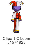 Purple Design Mascot Clipart #1574825 by Leo Blanchette