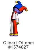 Purple Design Mascot Clipart #1574827 by Leo Blanchette
