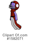 Purple Design Mascot Clipart #1582071 by Leo Blanchette