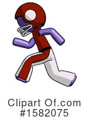 Purple Design Mascot Clipart #1582075 by Leo Blanchette