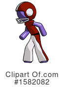 Purple Design Mascot Clipart #1582082 by Leo Blanchette