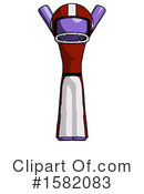 Purple Design Mascot Clipart #1582083 by Leo Blanchette