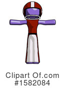 Purple Design Mascot Clipart #1582084 by Leo Blanchette