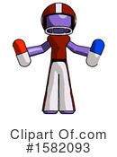 Purple Design Mascot Clipart #1582093 by Leo Blanchette