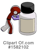 Purple Design Mascot Clipart #1582102 by Leo Blanchette
