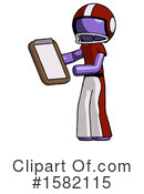 Purple Design Mascot Clipart #1582115 by Leo Blanchette