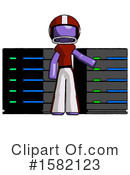 Purple Design Mascot Clipart #1582123 by Leo Blanchette