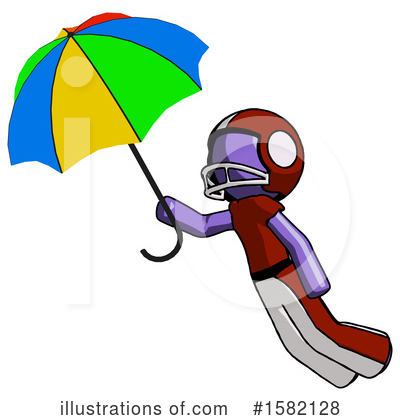 Royalty-Free (RF) Purple Design Mascot Clipart Illustration by Leo Blanchette - Stock Sample #1582128