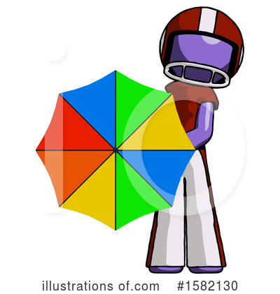 Royalty-Free (RF) Purple Design Mascot Clipart Illustration by Leo Blanchette - Stock Sample #1582130
