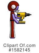 Purple Design Mascot Clipart #1582145 by Leo Blanchette