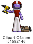 Purple Design Mascot Clipart #1582146 by Leo Blanchette