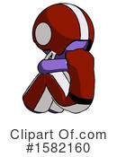 Purple Design Mascot Clipart #1582160 by Leo Blanchette