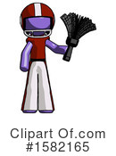 Purple Design Mascot Clipart #1582165 by Leo Blanchette