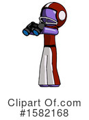 Purple Design Mascot Clipart #1582168 by Leo Blanchette
