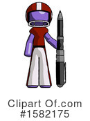 Purple Design Mascot Clipart #1582175 by Leo Blanchette