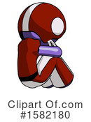 Purple Design Mascot Clipart #1582180 by Leo Blanchette