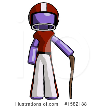 Royalty-Free (RF) Purple Design Mascot Clipart Illustration by Leo Blanchette - Stock Sample #1582188