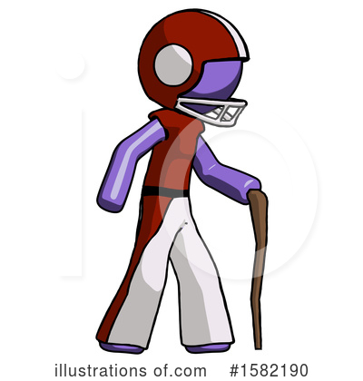 Royalty-Free (RF) Purple Design Mascot Clipart Illustration by Leo Blanchette - Stock Sample #1582190