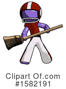 Purple Design Mascot Clipart #1582191 by Leo Blanchette
