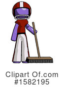Purple Design Mascot Clipart #1582195 by Leo Blanchette
