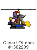 Purple Design Mascot Clipart #1582209 by Leo Blanchette