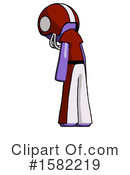 Purple Design Mascot Clipart #1582219 by Leo Blanchette