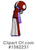 Purple Design Mascot Clipart #1582231 by Leo Blanchette
