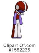 Purple Design Mascot Clipart #1582235 by Leo Blanchette