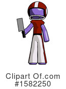 Purple Design Mascot Clipart #1582250 by Leo Blanchette