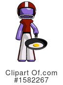 Purple Design Mascot Clipart #1582267 by Leo Blanchette