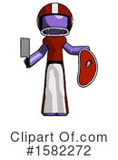 Purple Design Mascot Clipart #1582272 by Leo Blanchette