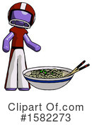 Purple Design Mascot Clipart #1582273 by Leo Blanchette