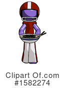 Purple Design Mascot Clipart #1582274 by Leo Blanchette
