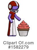 Purple Design Mascot Clipart #1582279 by Leo Blanchette