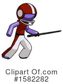 Purple Design Mascot Clipart #1582282 by Leo Blanchette