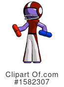 Purple Design Mascot Clipart #1582307 by Leo Blanchette