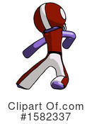 Purple Design Mascot Clipart #1582337 by Leo Blanchette