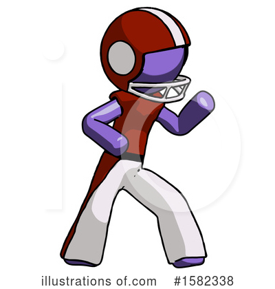 Royalty-Free (RF) Purple Design Mascot Clipart Illustration by Leo Blanchette - Stock Sample #1582338