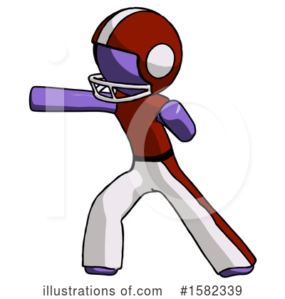 Royalty-Free (RF) Purple Design Mascot Clipart Illustration by Leo Blanchette - Stock Sample #1582339