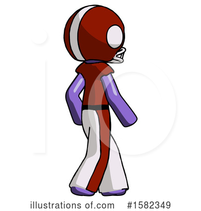 Royalty-Free (RF) Purple Design Mascot Clipart Illustration by Leo Blanchette - Stock Sample #1582349