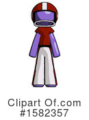 Purple Design Mascot Clipart #1582357 by Leo Blanchette
