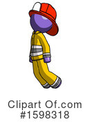 Purple Design Mascot Clipart #1598318 by Leo Blanchette