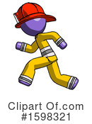 Purple Design Mascot Clipart #1598321 by Leo Blanchette