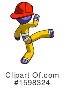 Purple Design Mascot Clipart #1598324 by Leo Blanchette