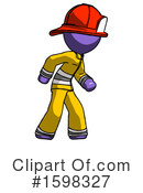 Purple Design Mascot Clipart #1598327 by Leo Blanchette