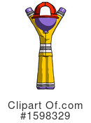 Purple Design Mascot Clipart #1598329 by Leo Blanchette