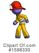 Purple Design Mascot Clipart #1598330 by Leo Blanchette